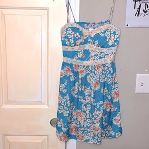 Floral Spaghetti Strap Sundress